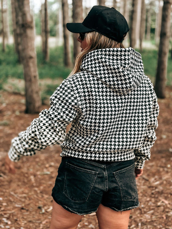 Houndstooth Hoodie