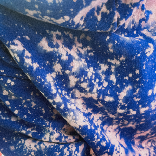 Blue Skies Bleached Hoodie