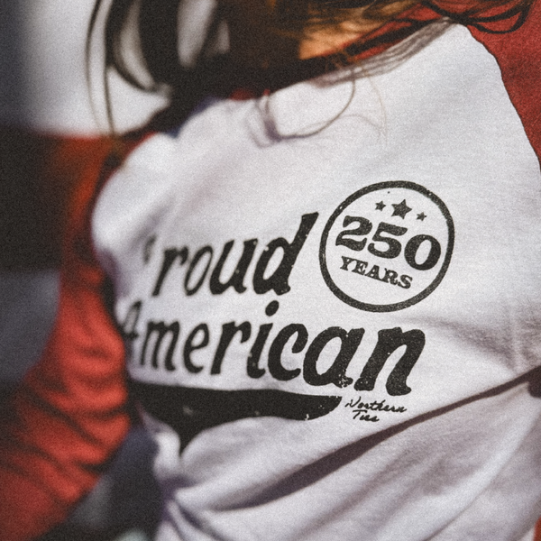Proud American Qtr Sleeve Tee