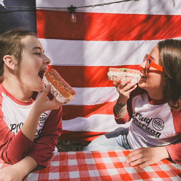 Proud American Qtr Sleeve Tee