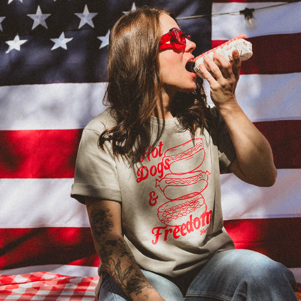 Hot Dogs & Freedom Tee
