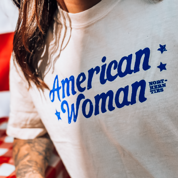 American Woman Boxy Tee