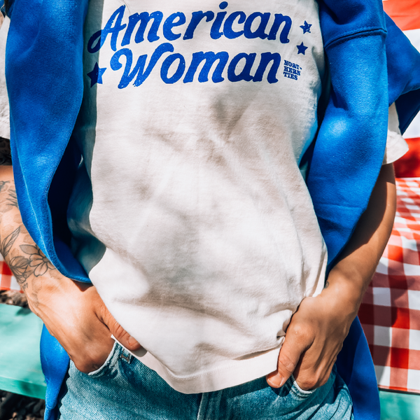 American Woman Boxy Tee