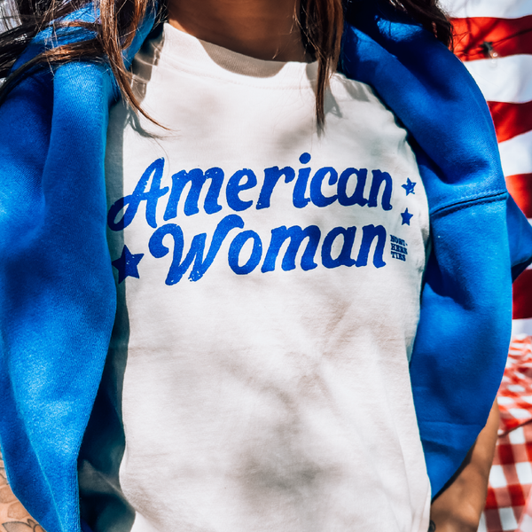 American Woman Boxy Tee