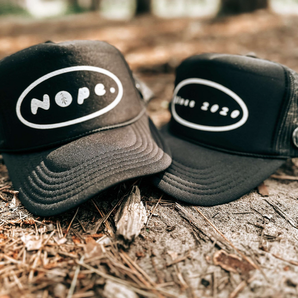 Black Trucker Hats