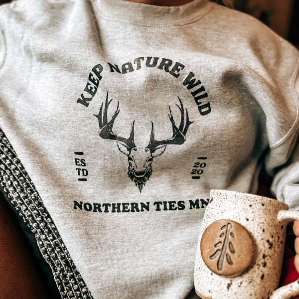 Keep Nature Wild Crewneck