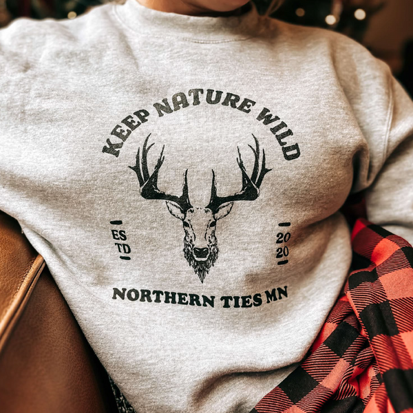 Keep Nature Wild Crewneck