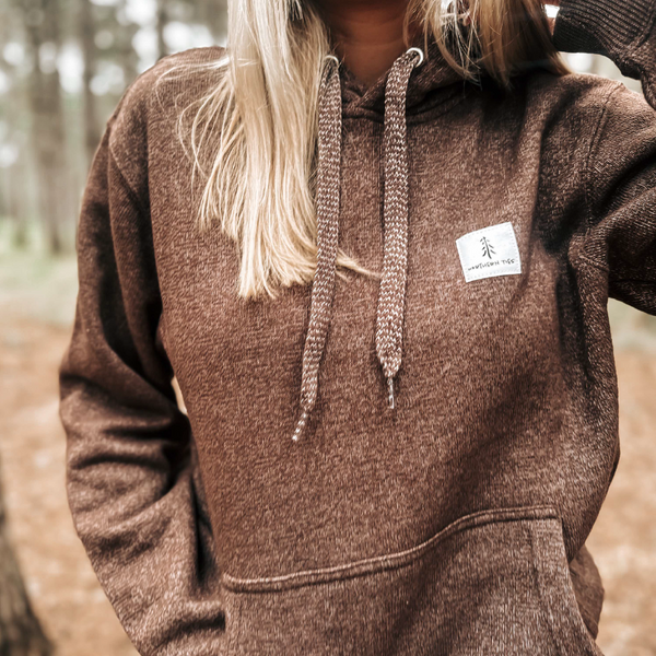 Brown Plush Hoodie