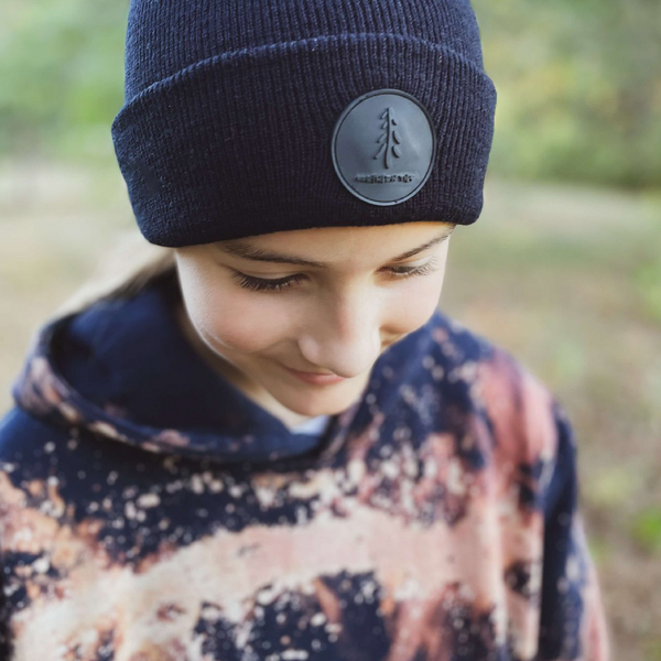 Youth Circle Patch Beanie