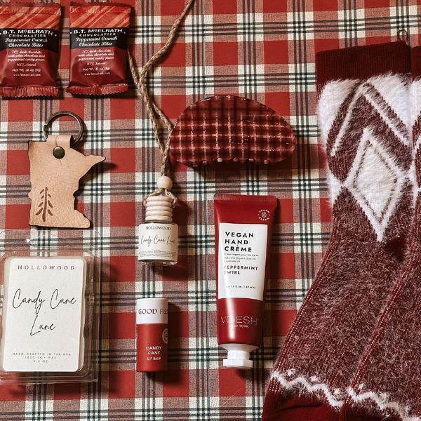 Candy Cane Lane Gift Box