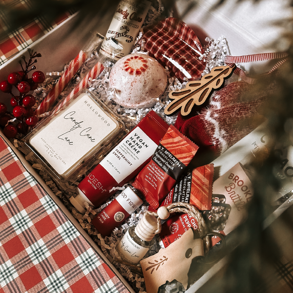 Candy Cane Lane Gift Box