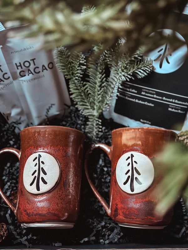 Cinnamon Woods Coffee Set