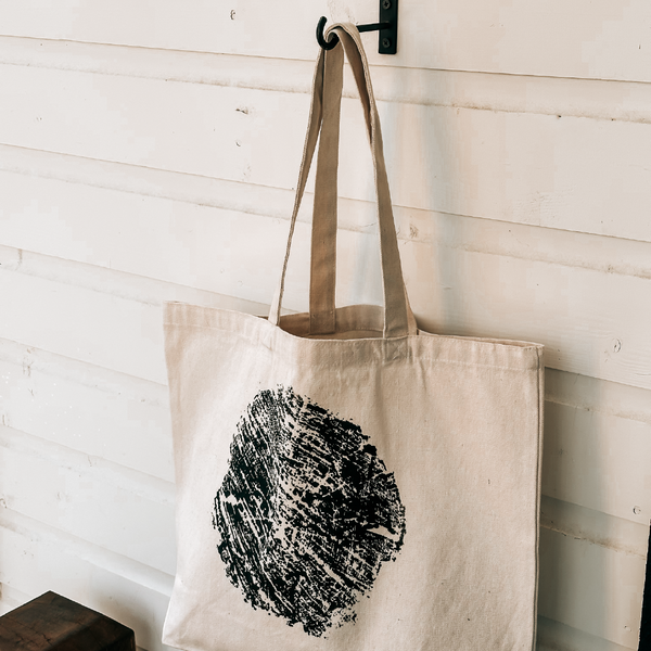 Tree Ring Jumbo Tote Bag