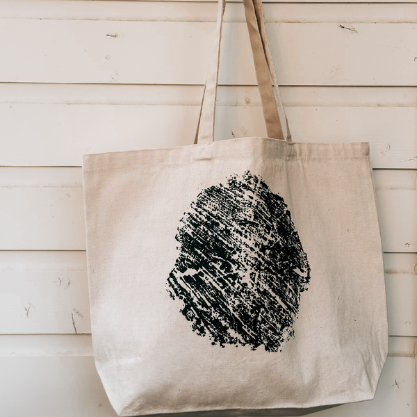 Tree Ring Jumbo Tote Bag
