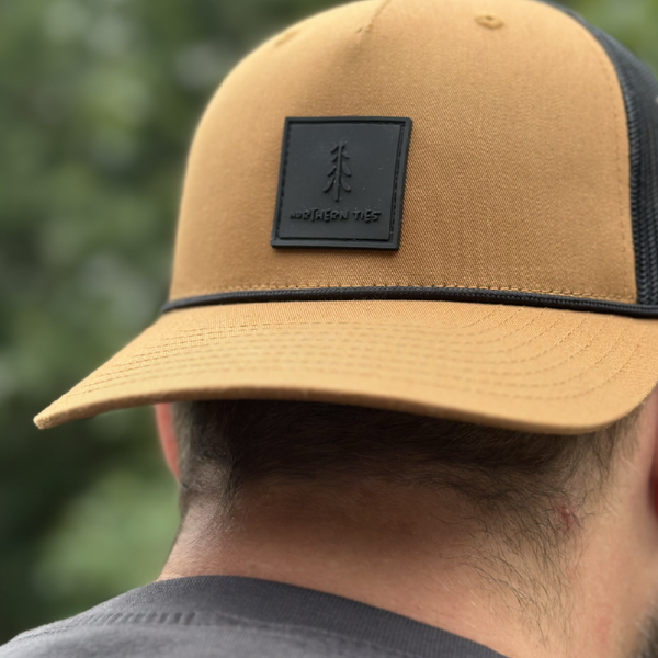 Caramel/Black Rope Hat