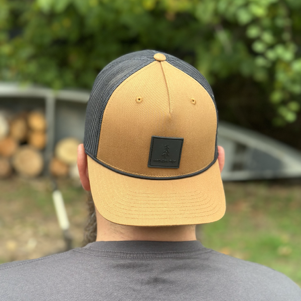 Caramel/Black Rope Hat