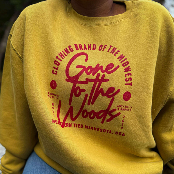 Gone To The Woods Crewneck