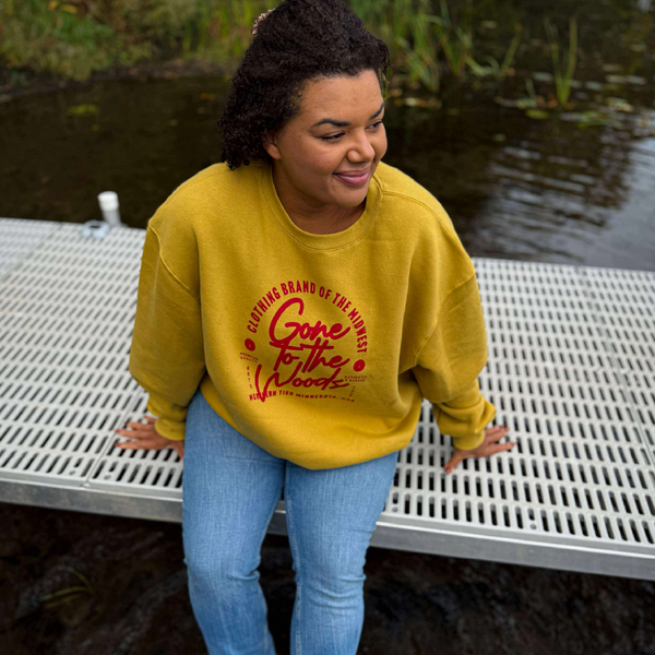 Gone To The Woods Crewneck