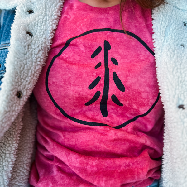 Rosewood Bleached Tee