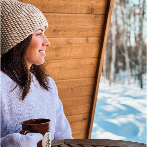 Ice Purple Plush Crewneck
