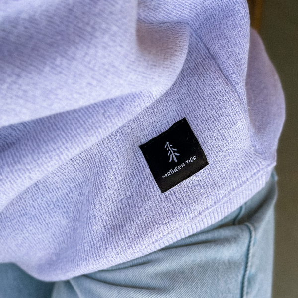 Ice Purple Plush Crewneck