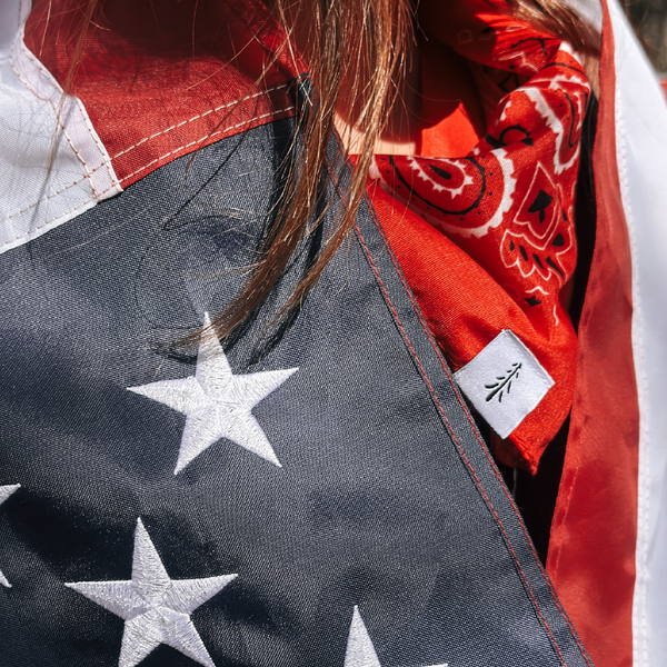 Classic Red Bandana