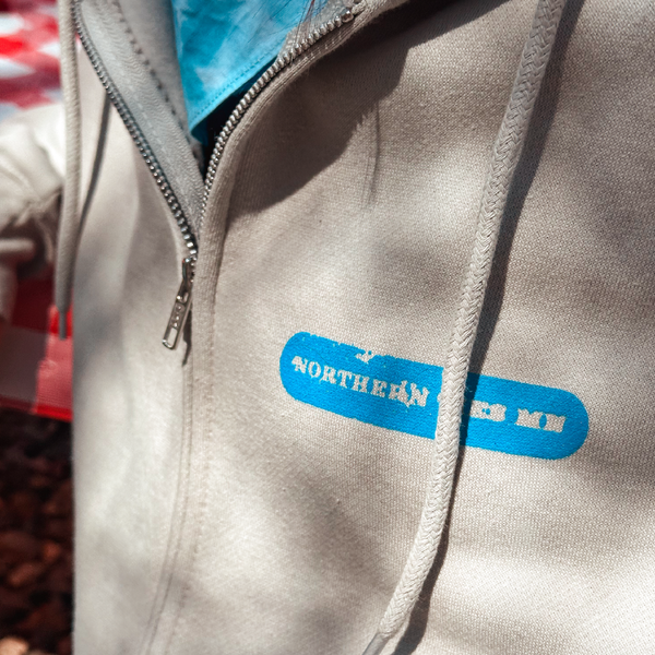 Blue Eagle Zip Hoodie