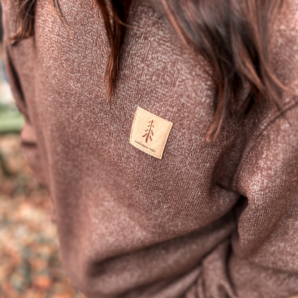 Brown Plush Crewneck