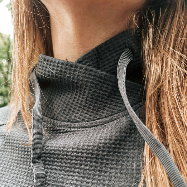Smoke Waffle Pullover