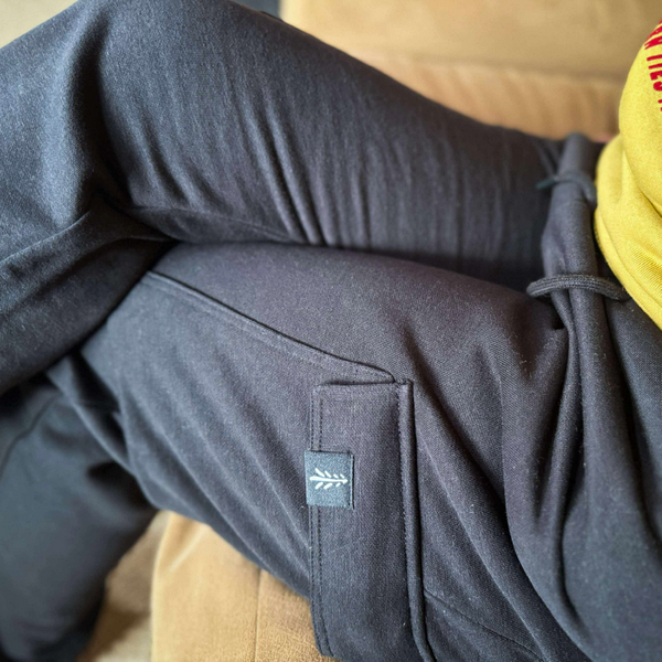 Black Cargo Jogger