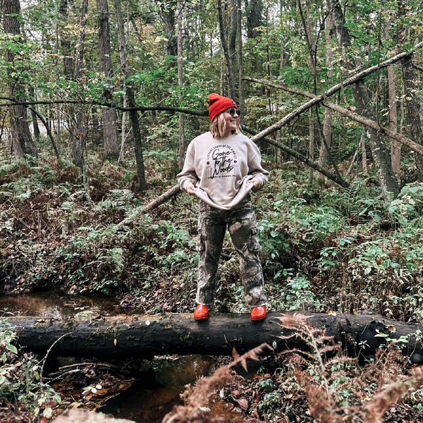Gone To The Woods Crewneck