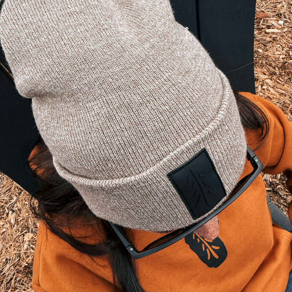 Heather Brown Sugar Beanie