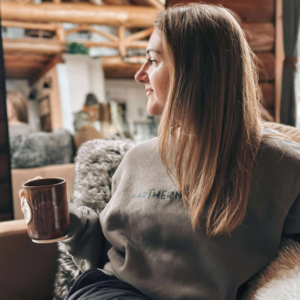 Stone Brown Crewneck