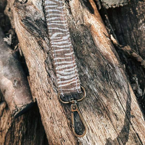 Pine & Plaid Keychain