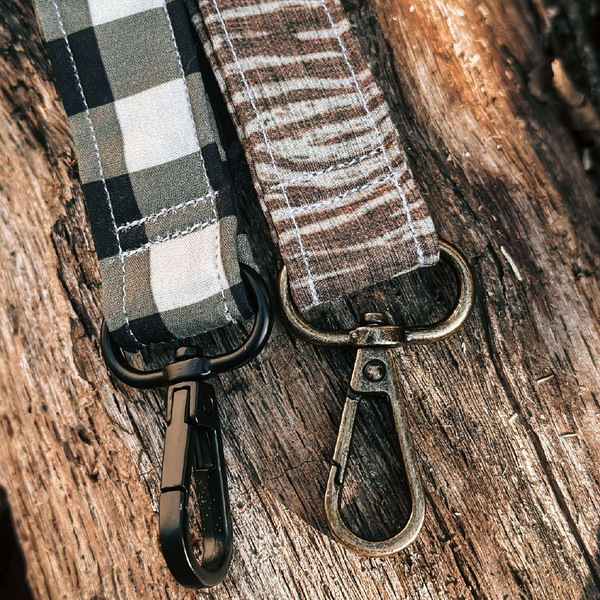 Pine & Plaid Keychain