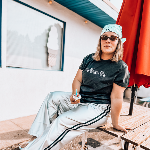 Retro Silver Tee