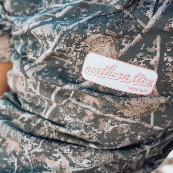Camo & Coral Tee