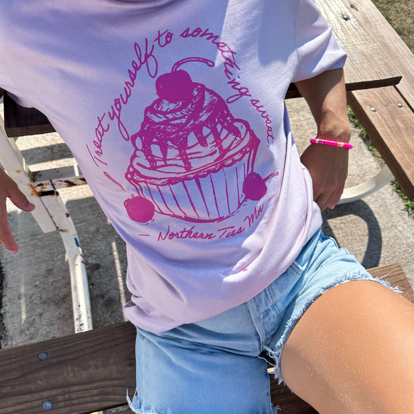 Treat Yourself Cupcake Tee