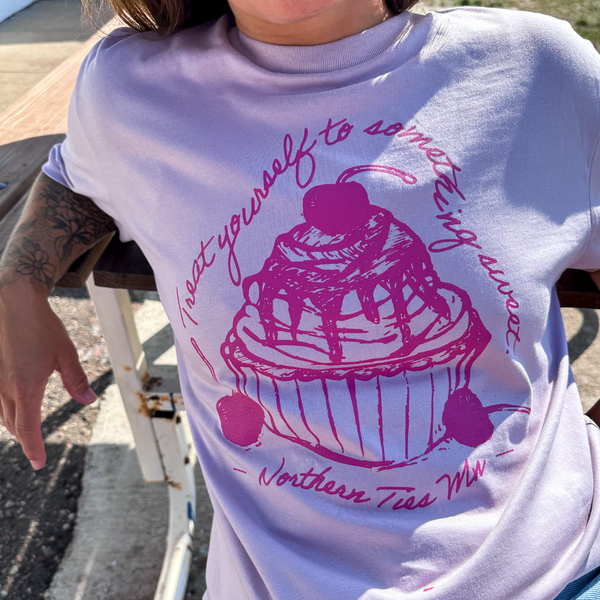 Treat Yourself Cupcake Tee