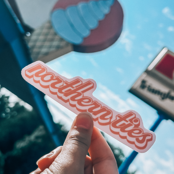 Retro Birthday Sticker